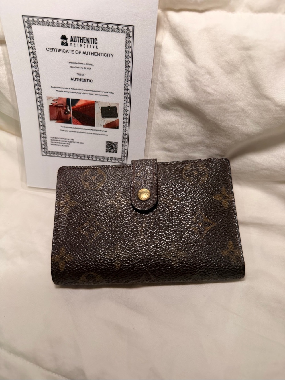 Louis Vuitton Viennoise monogram kiss lock wallet - Picture 11 of 11